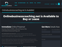 Tablet Screenshot of onlinebusinesscoaching.net